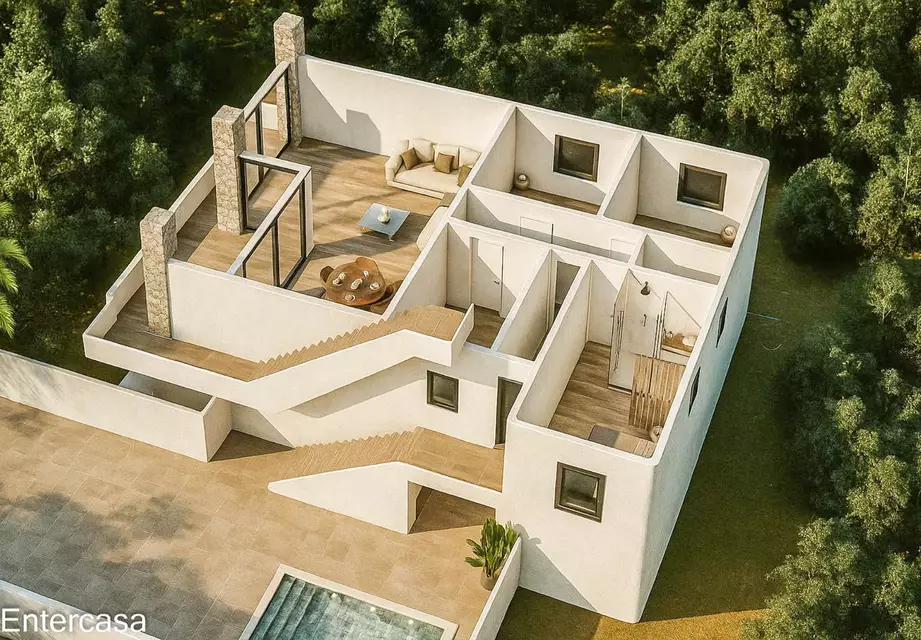 Apartamento exclusivo con piscina y parking privado, situado a pocos pasos de la playa. Una vivienda ideal para disfrutar de la comodidad, el descanso