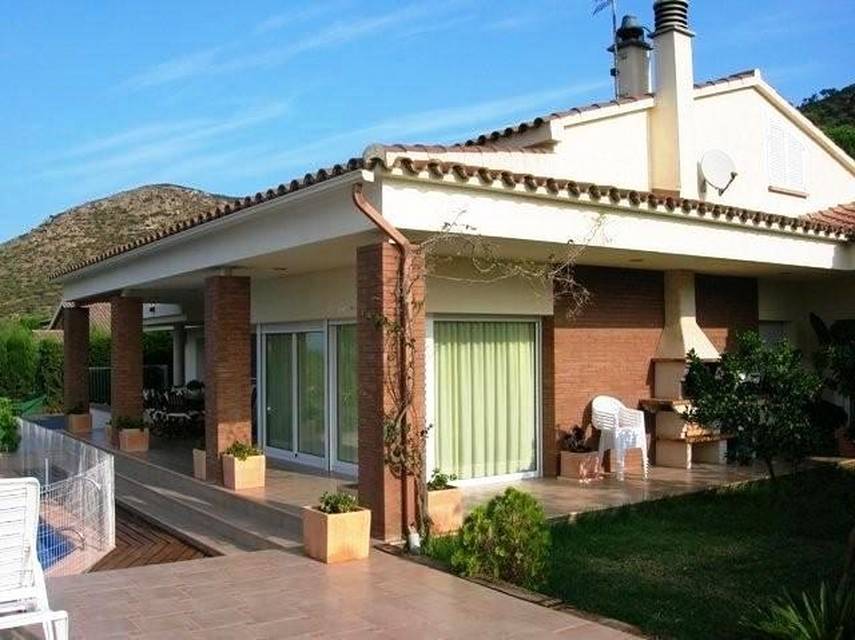 Moderne Luxus-Villa zum Verkauf, mit herrlichem Meer, Berg und Golf, in dem exklusiven Anwesen Els Olivars