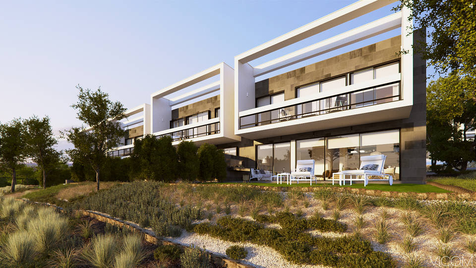 Obra nueva La Selva Terrace Villas, situada en el corazón de la finca PGA Catalunya Resort Golf entercasa venta 