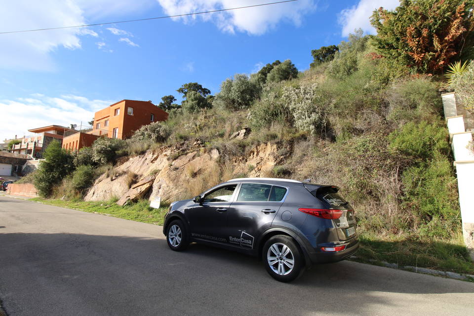 Herrliches Baugrundstück mit herrlichem Meer-Land- und Bergblick in Mas Isaac Palau-Saverdera entercasa costa brava