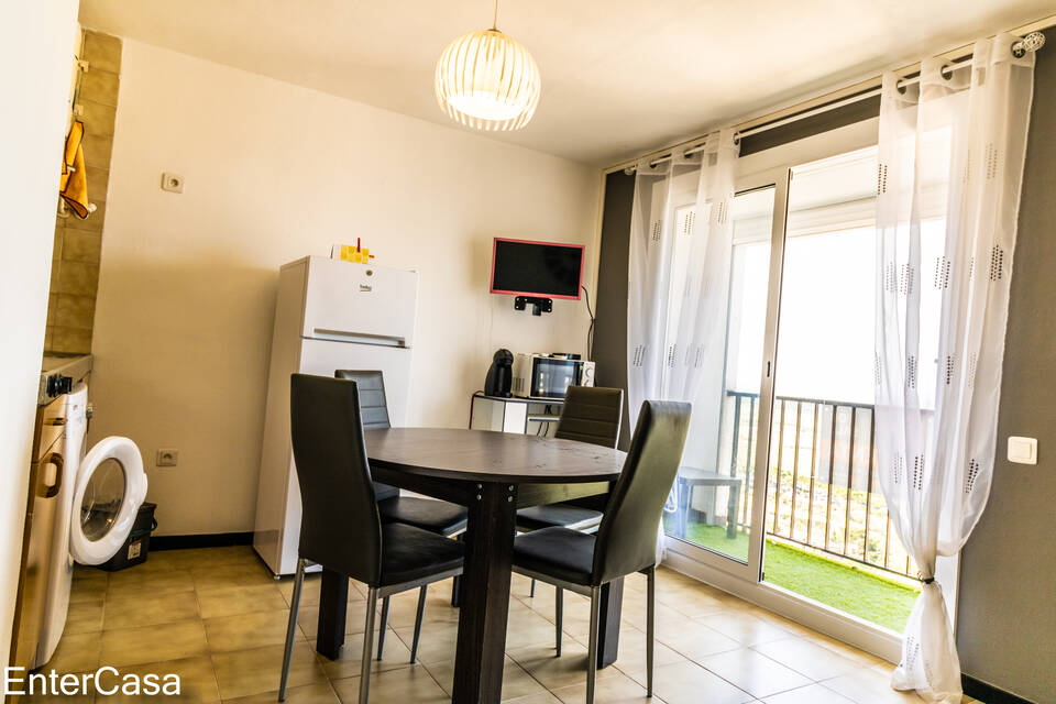 Spacieux studio-cabine sur la plage d'Ampuriabrava