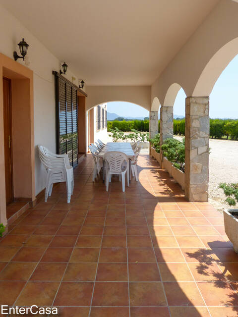 Ferme tranquille avec appartement indépendant dans les champs de l'Empordà. Idéal pour profiter du calme et de la beauté de la nature.