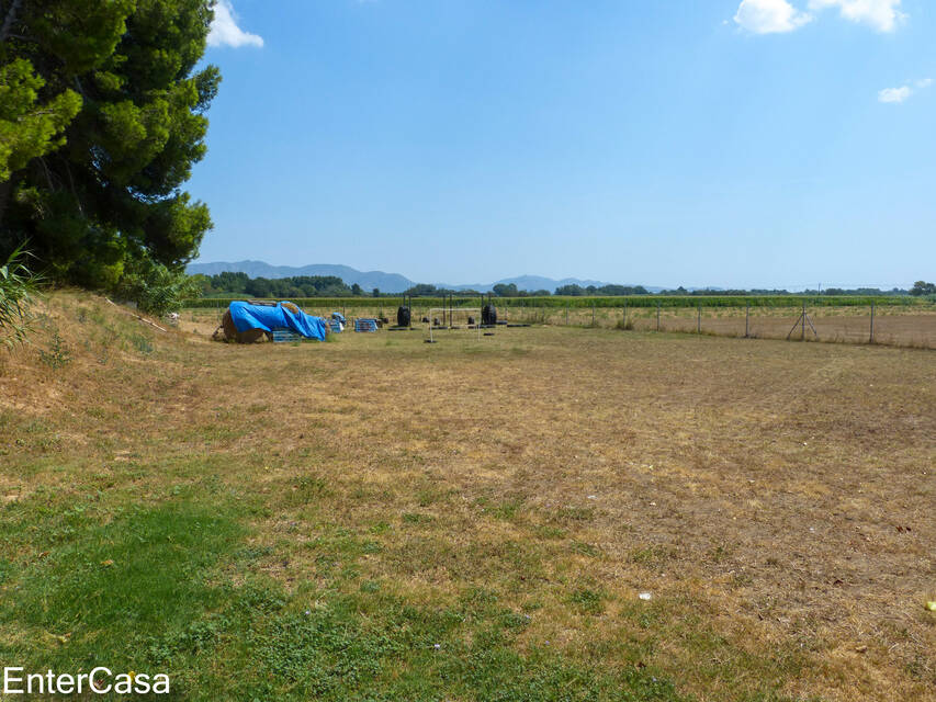 Ferme tranquille avec appartement indépendant dans les champs de l'Empordà. Idéal pour profiter du calme et de la beauté de la nature.