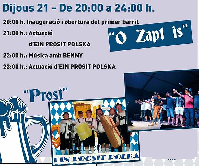Célébrez l'Oktoberfest à Empuriabrava et rejoignez la plus grande fête de la bière de la Costa Brava